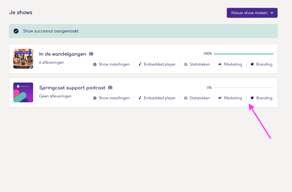 Springcast PRO - Show toegevoegd.png