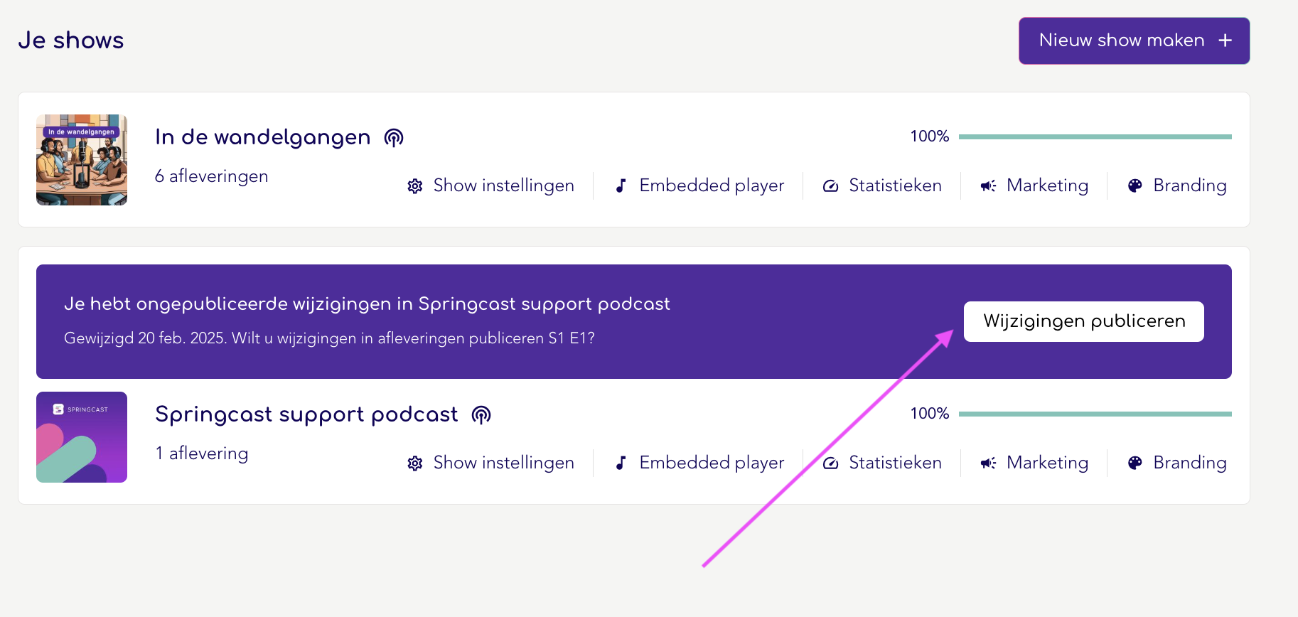 Springcast PRO - Aflevering daadwerkelijk publiceren.png
